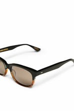 Load image into Gallery viewer, Wellington Sunglasses in Clear Brown with Smoke Lens
